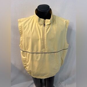 Pebble Beach Vest Men’s XL Full Zip Embroidered Golf Sleeveless Mesh Lined EUC